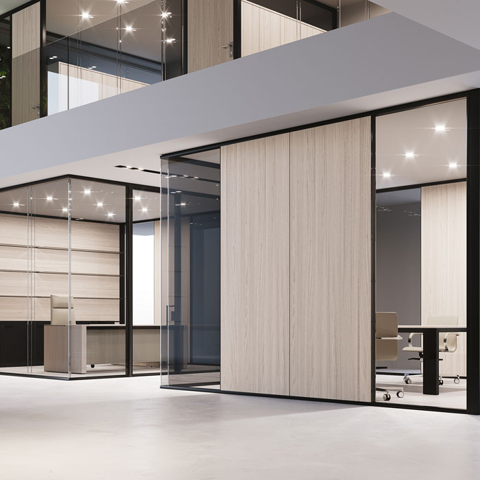 Nipe Design - pareti divisorie e attrezzate per uffici